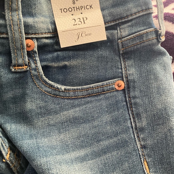 J Crew 8” toothpick jeans - Picture 4 of 7